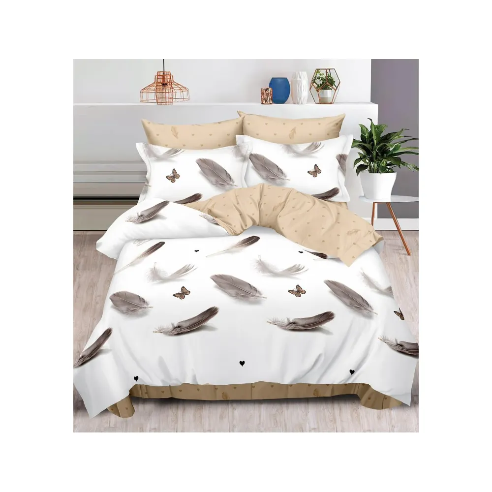 Lenjerie de Pat Dublu Bumbac Finet - SIPRR60-461