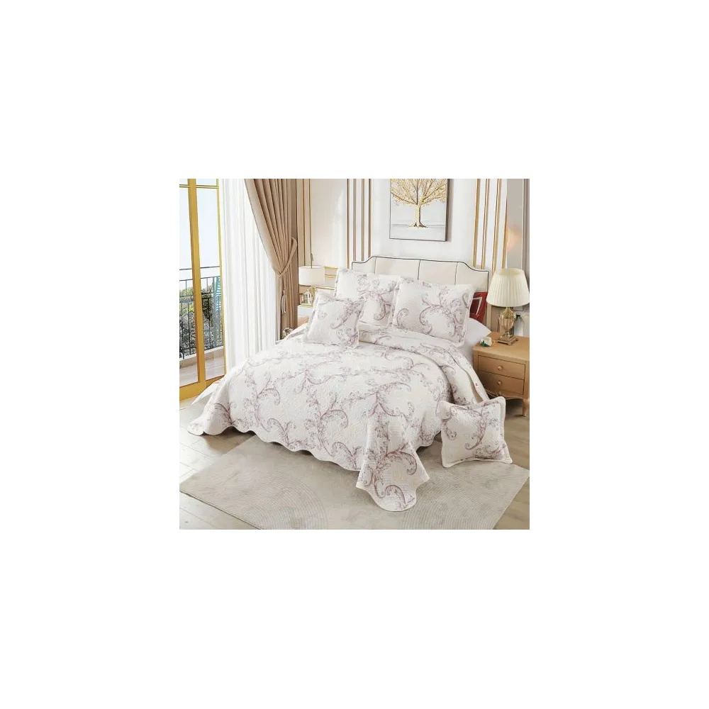 Set Cuvertura de Pat din Bumbac, 5 Piese- EAT46