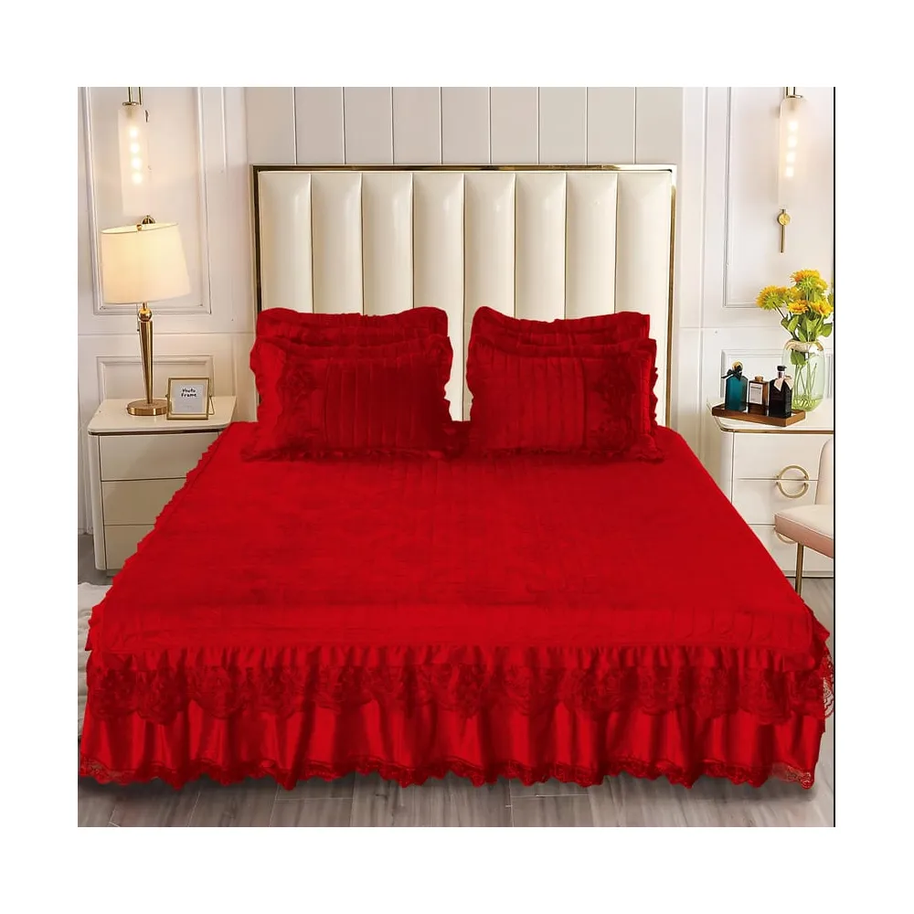 Set Cuvertura Pat Catifea -LIM49