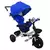 Tricicleta cu pedale 3 in 1 R-Sport T4 - Albastru