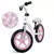 Bicicleta fara pedale Kidwell Rebel White Bunny