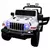 Masinuta electrica cu telecomanda cu baterii si functie de balansare Jeep X10 TS-159 R-Sport - Alb