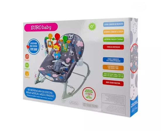 Patut Eurogloria New York - Alb + Saltea Cocos 10 Cm