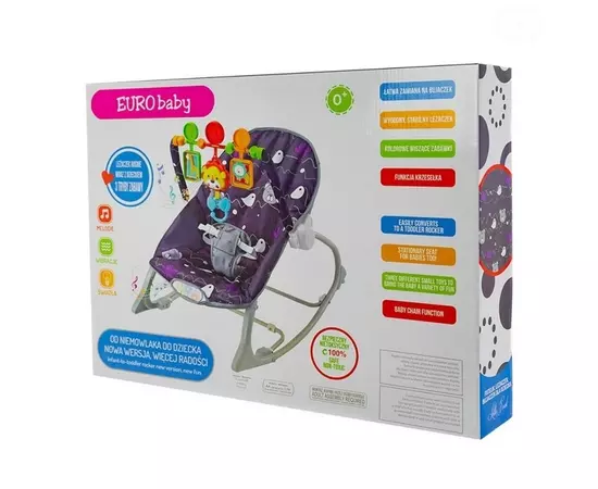 Patut Eurogloria Cortona - Alb + Saltea Cocos 10 Cm