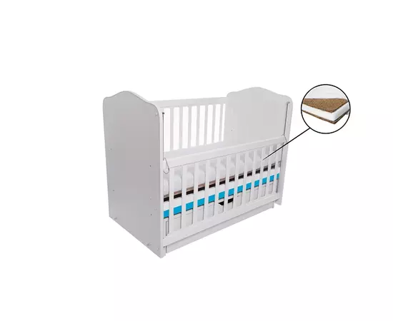 Masa de fotbal din lemn 60 x 120 x 78 cm Ecotoys XXL - Verde