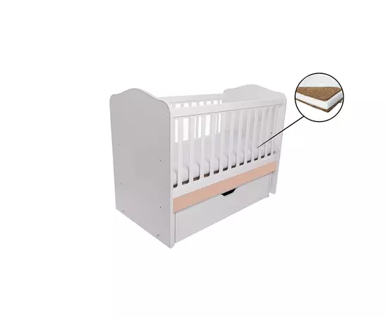 Masa de fotbal din lemn 69 x 37 x 66 cm Ecotoys - Albastru