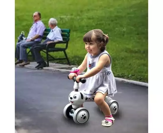 Patut Eurogloria Como Balansoar - Alb cu Albastru + Saltea cocos confort 120 x 60 x 12 cm