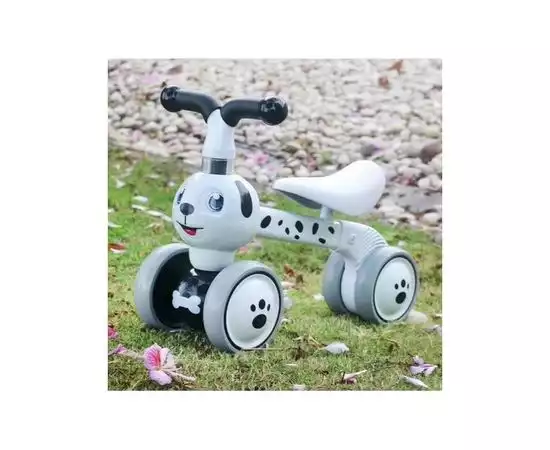 Patut Eurogloria Como Balansoar - Alb cu Albastru + Saltea cocos confort 120 x 60 x 12 cm