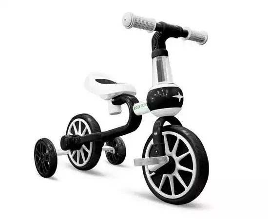 Patut Eurogloria Como culisant cu sertar - Alb cu Roz + Saltea cocos confort 120 x 60 x 12 cm