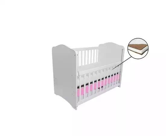 Carucior de papusi 2 in 1 Ecotoys - Roz