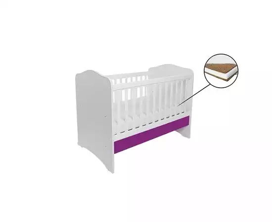 Leagan convertibil 3 în 1 Ecotoys SW-1422 - Albastru cu Galben