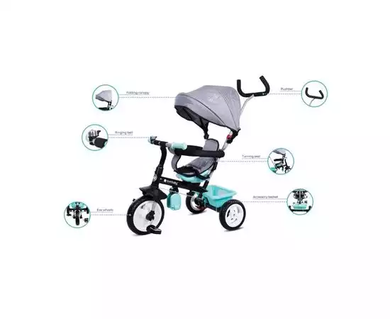 Bicicleta fara pedale Kidwell Wave Flower