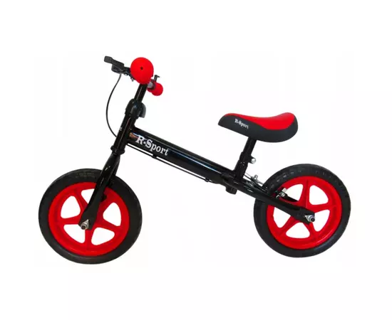 Bicicleta fara pedale R-Sport R4 - Rosu - Negru