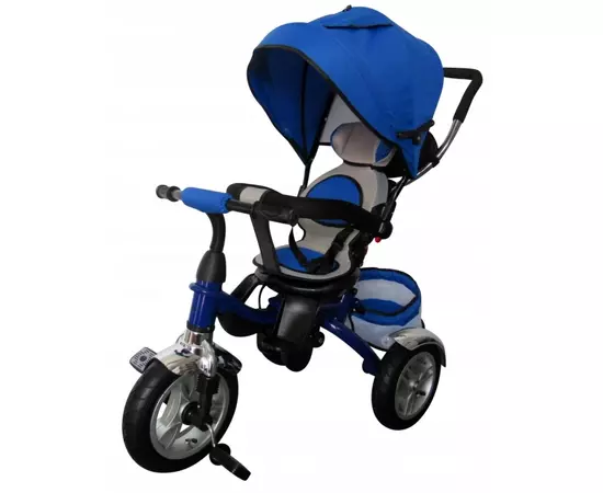 Tricicleta cu pedale 3 in 1 R-Sport T3 - Albastru