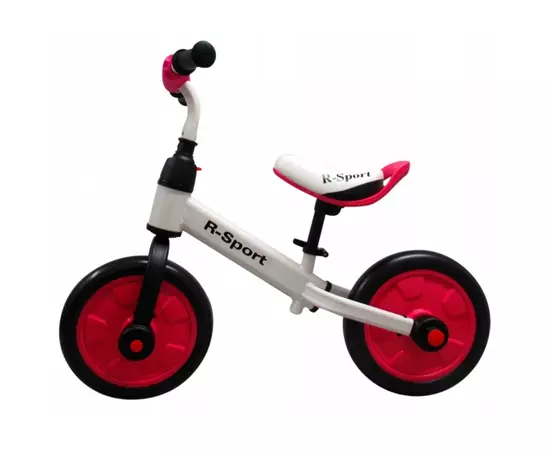 Bicicleta cu pedale si roti ajutatoare R-Sport P1- Roz