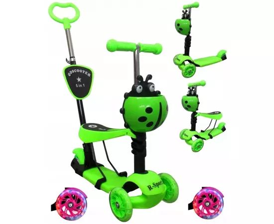 Trotineta 5 in 1 R-Sport H3 - Verde