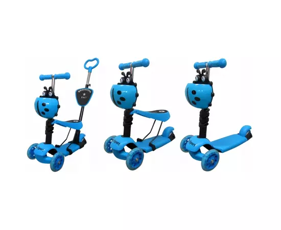 Trotineta 5 in 1 R-Sport H3 - Albastru