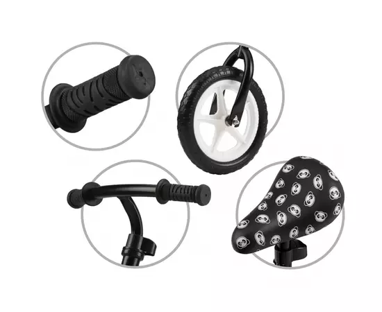 Bicicleta fara pedale Kidwell Rebel Panda