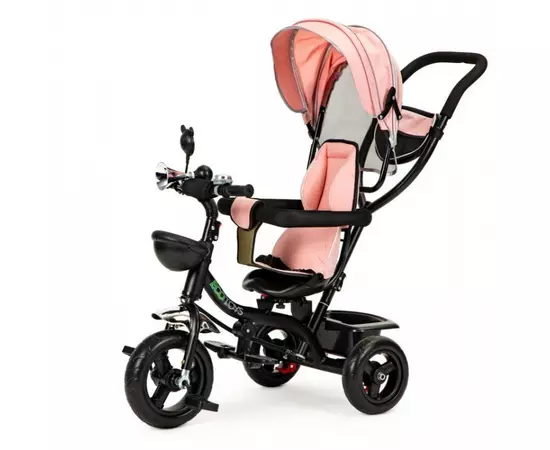 Tricicleta Cu Sezut Rotativ Ecotoys JM-066-9 - Roz