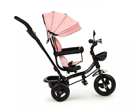 Tricicleta Cu Sezut Rotativ Ecotoys JM-066-9 - Roz