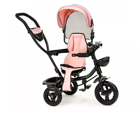Tricicleta Cu Sezut Rotativ Ecotoys JM-066-9 - Roz