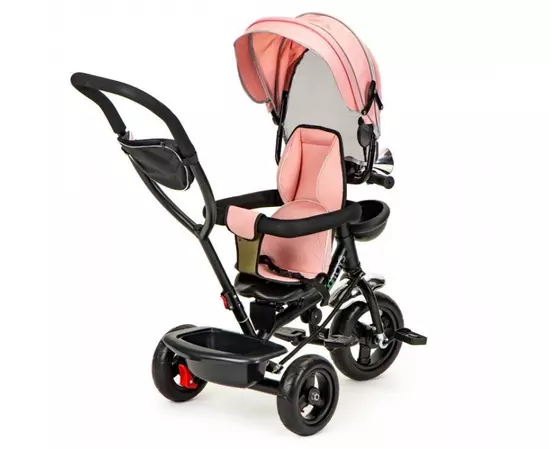 Tricicleta Cu Sezut Rotativ Ecotoys JM-066-9 - Roz