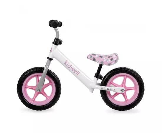Bicicleta fara pedale Kidwell Rebel White Bunny