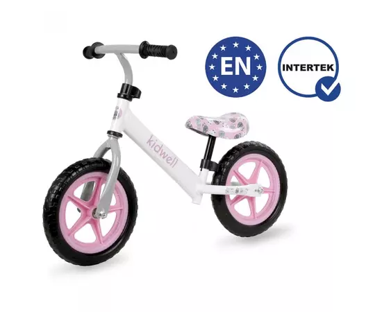 Bicicleta fara pedale Kidwell Rebel White Bunny