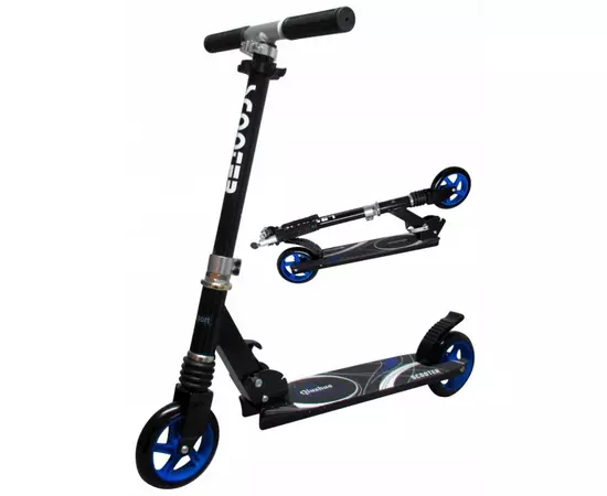 Trotineta pliabila cu roti de 145 mm R-Sport H7 - Negru - Albastru