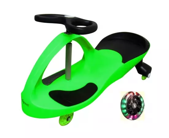 Trotineta gravitationala tip barca J1 R-Sport - Verde