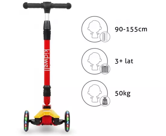 Trotineta Kidwell Vento - Flame