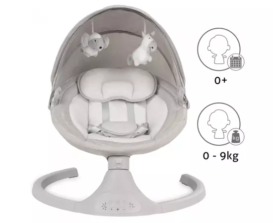 Leagan electric 2 in 1 Kidwell Luxi - Bej