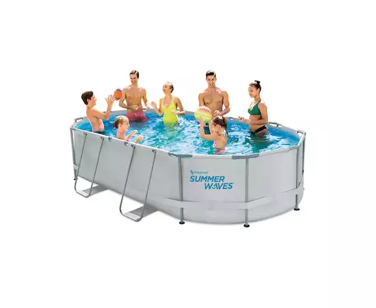 Piscină cadru metalic Summer Waves, 3.785 litri, 488x305x107 cm