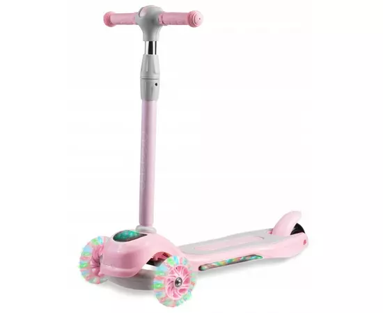 Trotineta cu roti cu LED Ricokids Piko 765001 - Roz