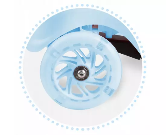 Trotineta cu roti cu LED Ricokids Piko 765003 - Albastru