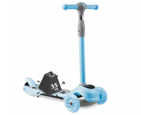 Trotineta cu roti cu LED Ricokids Piko 765003 - Albastru