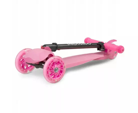 Trotineta cu roti cu LED Ricokids Loco 765102 - Roz
