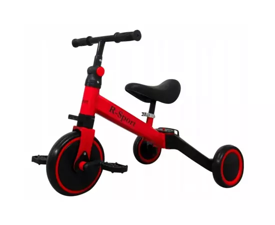 Bicicleta multifunctionala 4 in 1 cu pedale detasabile P8 R-Sport - Rosu