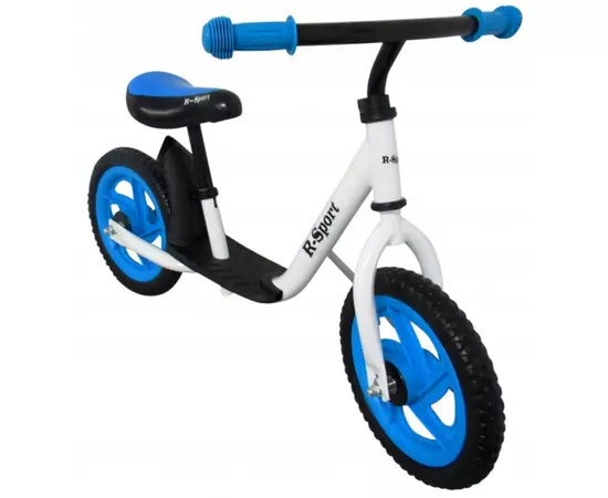 Bicicleta fara pedale cu suport pentru picioare R5 R-Sport - Albastru