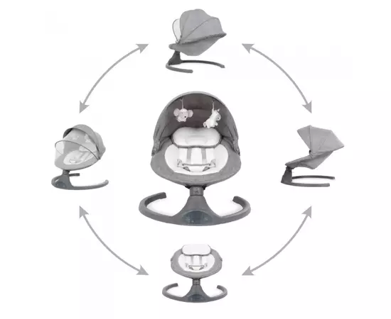 Leagan electric 2 in 1 Kidwell Luxi - Melange