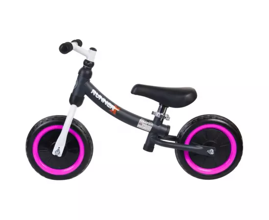 Bicicleta fara pedale Sun Baby 011 RunnerX - Purple Black Bicicleta fara pedale Sun Baby 011 RunnerX - Purple Black