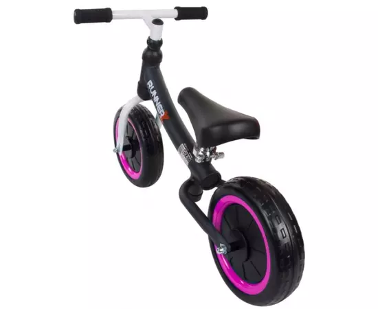 Bicicleta fara pedale Sun Baby 011 RunnerX - Purple Black Bicicleta fara pedale Sun Baby 011 RunnerX - Purple Black