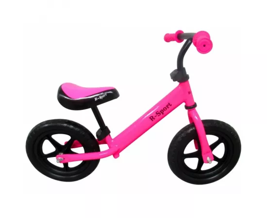 Bicicleta fara pedale cu roti din spuma EVA R-Sport R7 - Roz