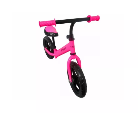 Bicicleta fara pedale cu roti din spuma EVA R-Sport R7 - Roz