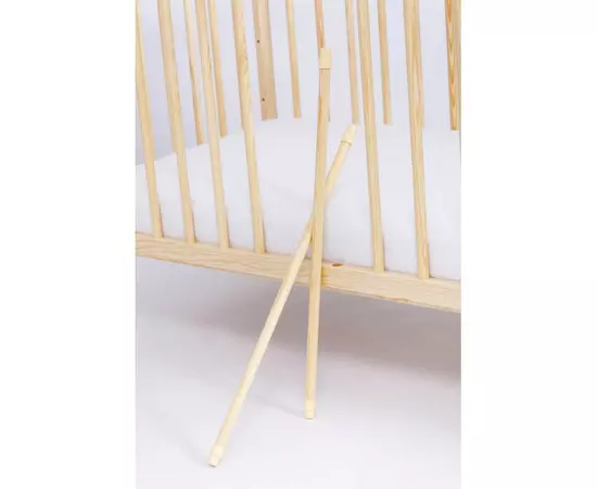 Patut Eurogloria Como fara sertar - Alb cu Bej + Saltea Cocos 10 cm