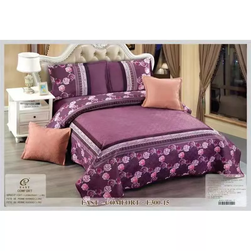 Set Cuvertura de Pat din Catifea 3D - EAT160