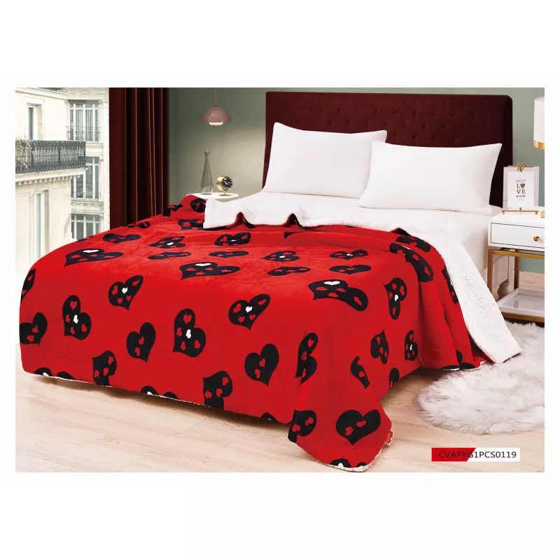 Patura Cocolino cu blanita pentru pat dublu - FR197