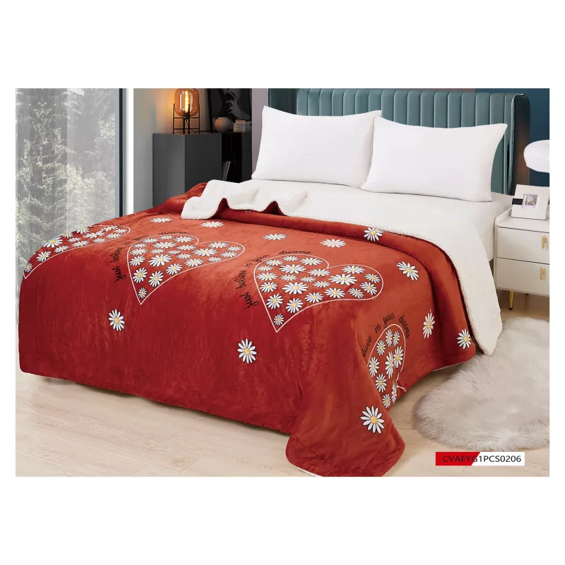 Patura Cocolino cu blanita pentru pat dublu - FR203