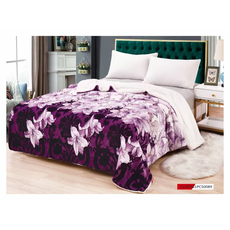 Patura Cocolino cu blanita pentru pat dublu - FR206