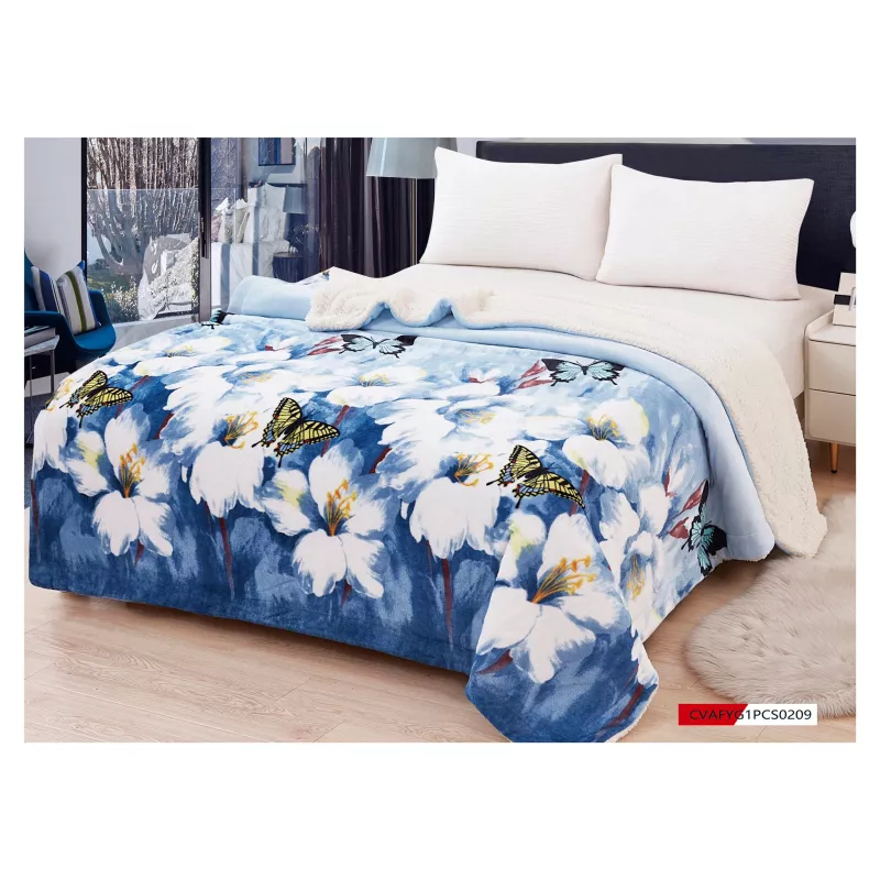 Patura Cocolino cu blanita pentru pat dublu - FR207